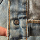 1970s Vintage Orange Tab Light Wash Levi's Jeans - 34" x 34"