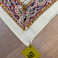 1970s Vintage Indian Cotton Hand Block Printed Uncut Fabric Yardage - 80" x 92" (#10)