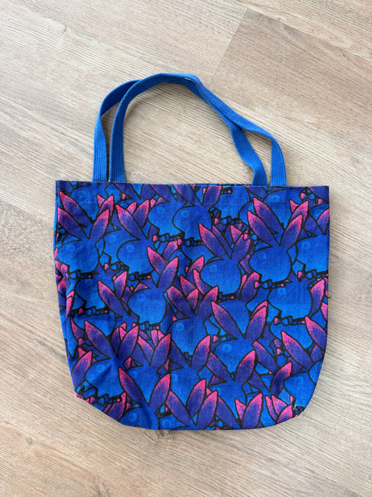 1982 Vintage Original Playboy Bunny Canvas Tote 1980s