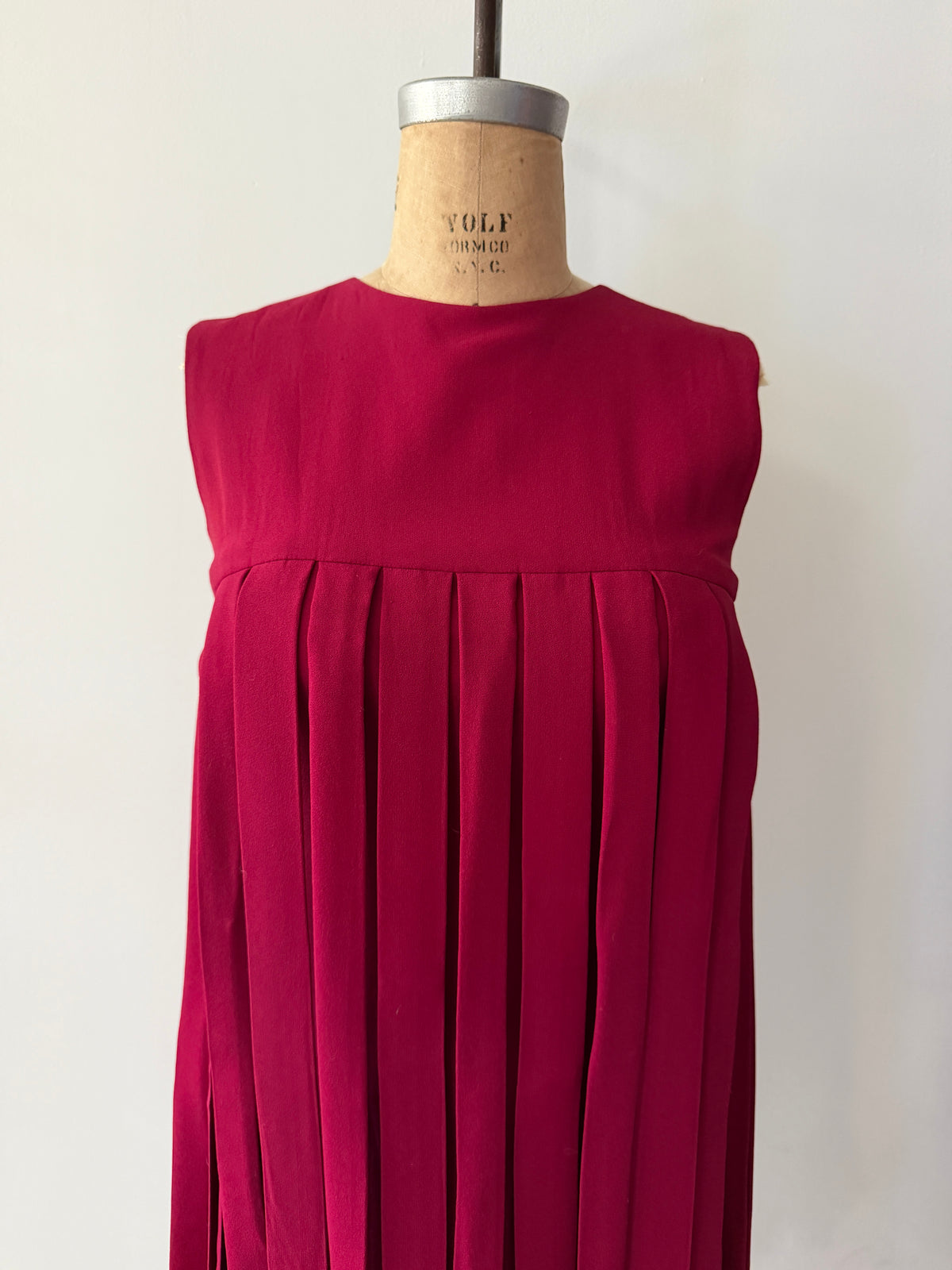 1960s Vintage Handmade Epic Car Wash Dress Recreation of 60s Pierre Cardin Dance Dress