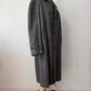 1960s Vintage Gray Harris Tweed Scottish Wool Coat