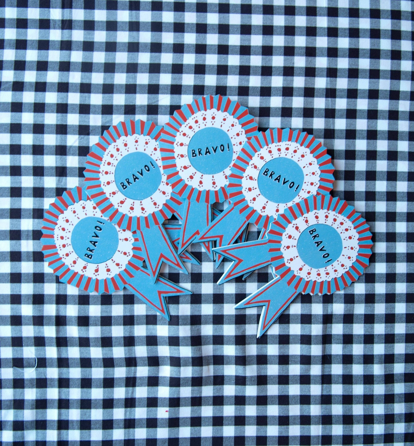 Bravo Medallion Die Cut Card | Isatopia