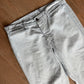 1960s - 1970's Levi's "BIG E" High Waisted Cotton Light Blue Wash Denim Bellbottom Pants - 34" x 31"