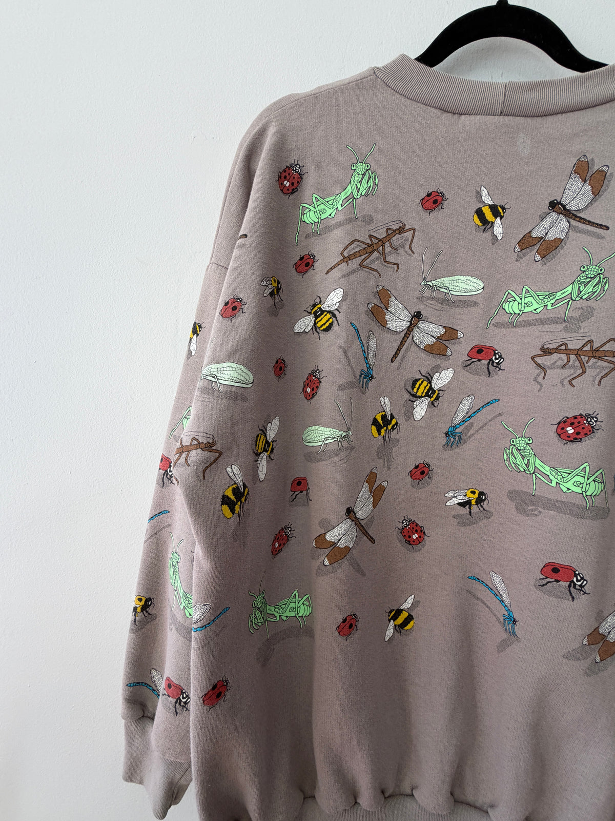 1990s Vintage Glow in the Dark Insect Bugs Crewneck from Harrisville, MI