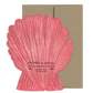 Seashell Die Cut Card | Isatopia