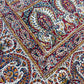 1970s Vintage Indian Cotton Hand Block Printed Uncut Fabric Yardage - 80" x 92" (#10)