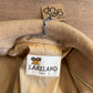 1970s Vintage Wide Lapel Lakeland Camel Wool Dress Coat