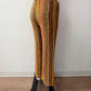 1960s Vintage Handmade Groovy Tapestry Bellbottom Pants - 32" x 28"