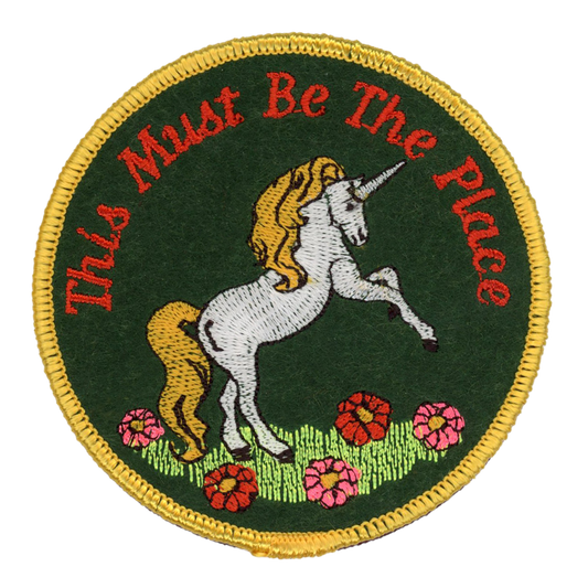 This Must Be The Place Iron On Patch | Patch Ya Later