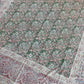 1970s Vintage Indian Cotton Hand Block Printed Uncut Fabric Yardage - 100" x 66" (#11)
