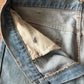 1970s Vintage Orange Tab Light Wash Levi's Jeans - 34" x 34"