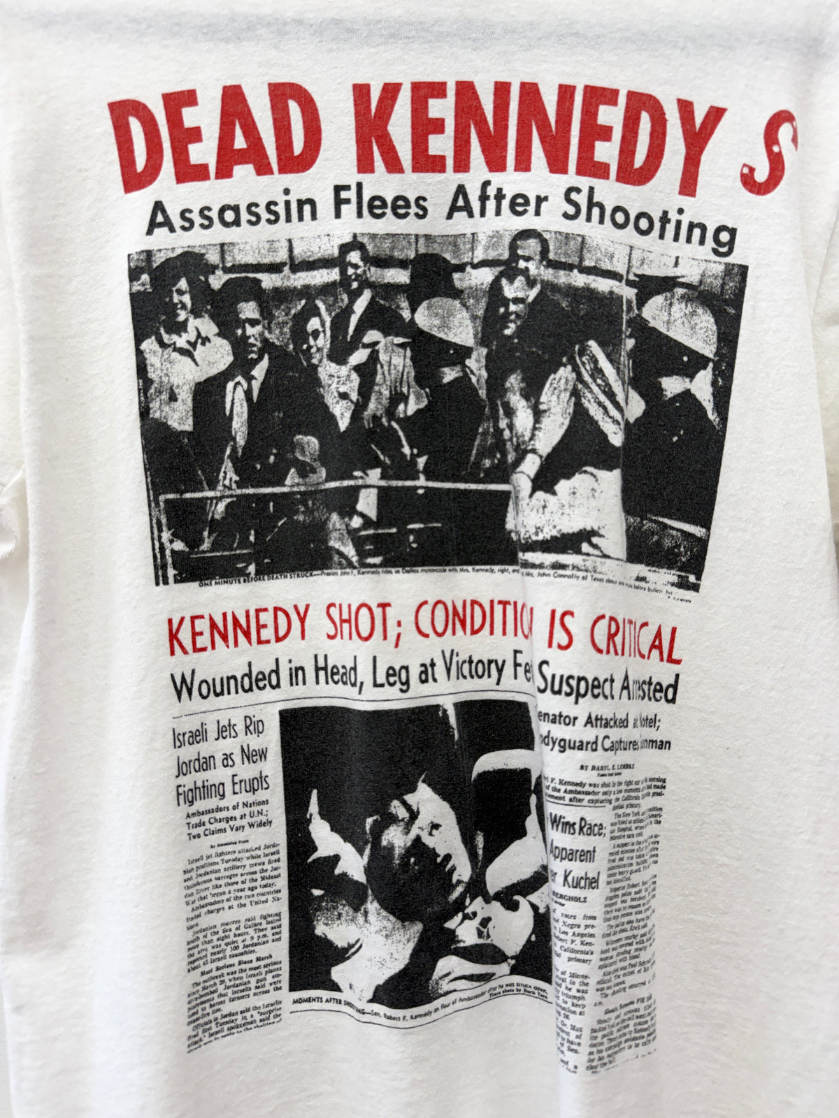 1980s Vintage Dead Kennedys Double Assassin T-shirt