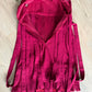 1960s Vintage Handmade Epic Car Wash Dress Recreation of 60s Pierre Cardin Dance Dress
