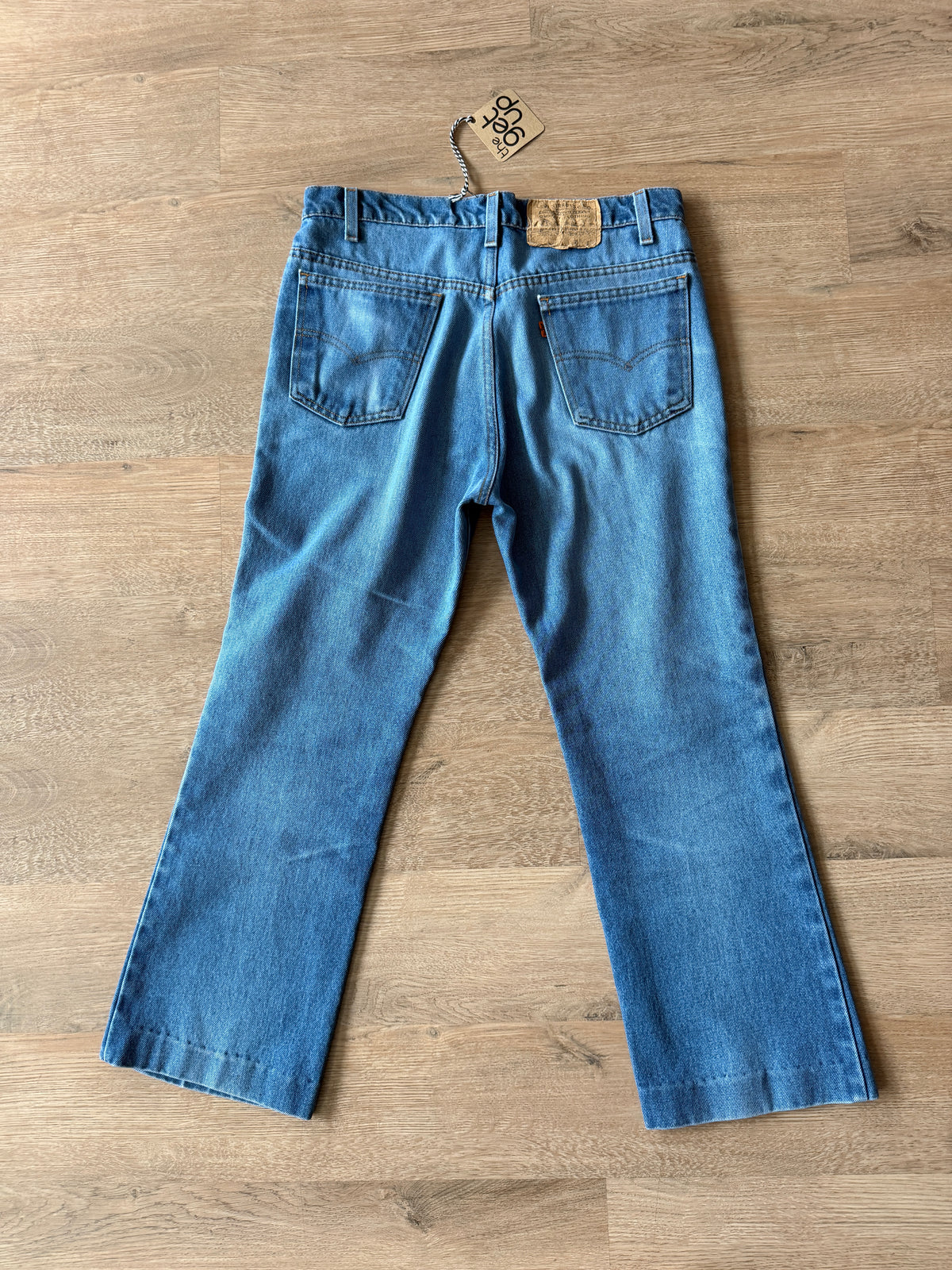 1970s Vintage Levi's Orange Tab Straight Leg Jeans - 34" x 26"