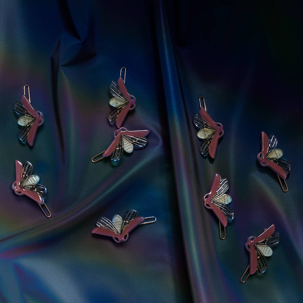 Glow in the Dark Firefly Mini Barrette Set | Winona Irene