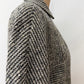 1950s Vintage Grey Wool Bouclé Tweed Cropped Jacket