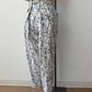 1990's Vintage Splatter Paint Velcro Roundhouse Pants