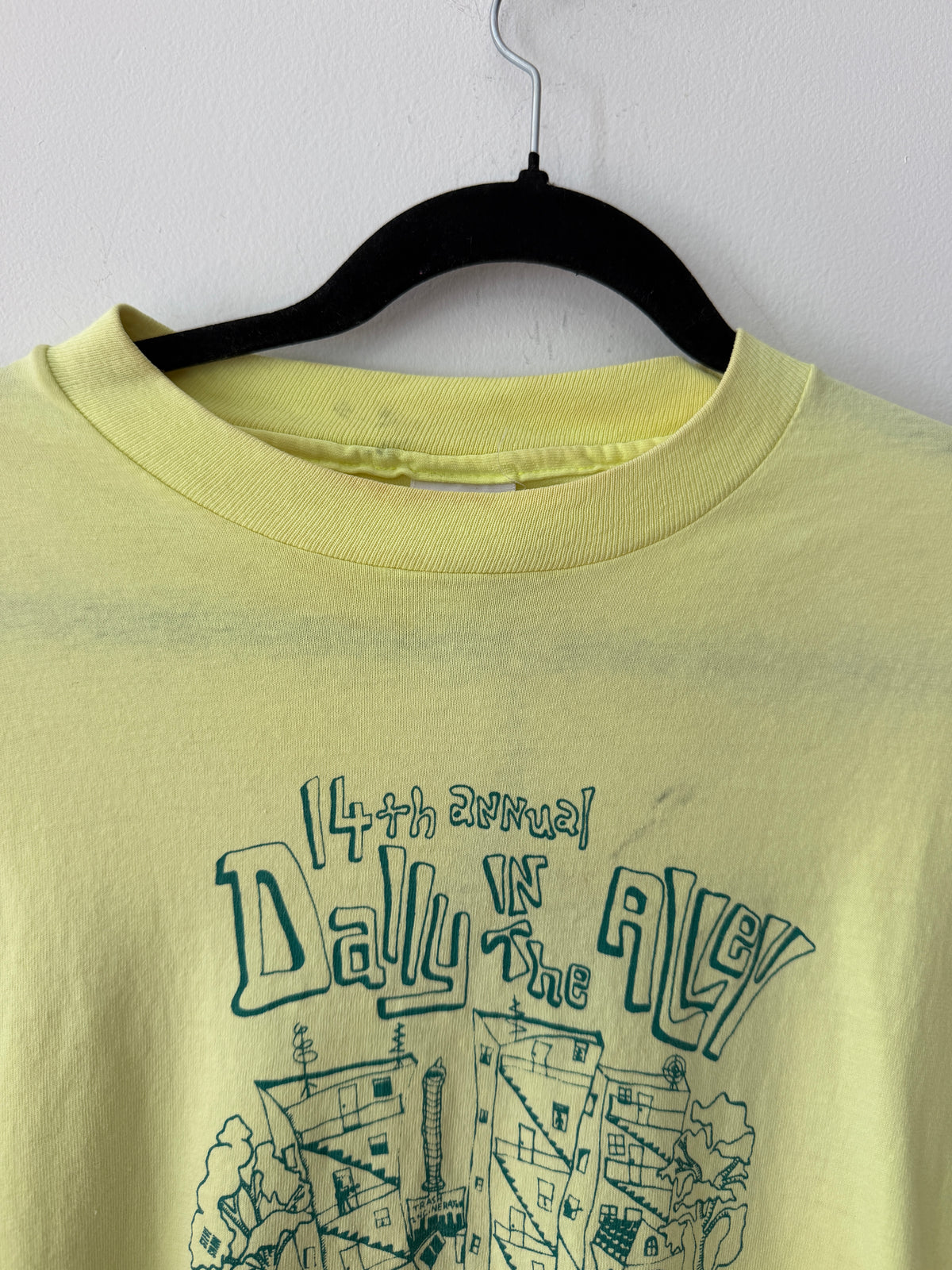 1991 Vintage Dally in the Alley Detroit T-shirt
