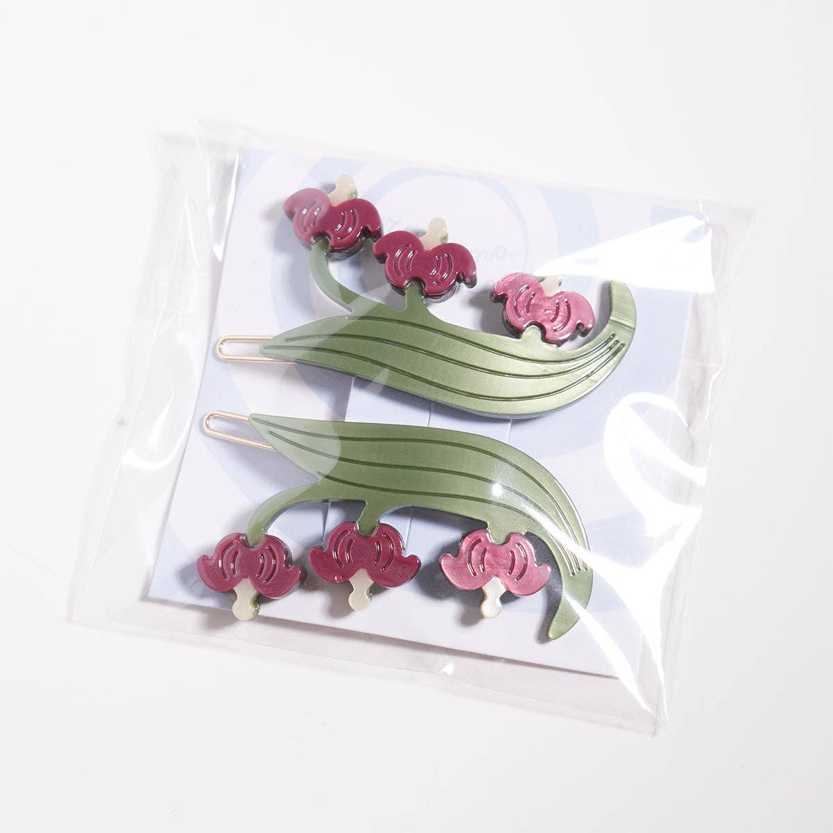 Bleeding Heart Barrette Set | Winona Irene