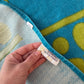 Late 1960s - early 1970s Vintage Sunflower by Cannon Bedspread Tapestry Blanket - Full Size