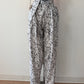 1990's Vintage Splatter Paint Velcro Roundhouse Pants