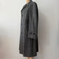 1960s Vintage Gray Harris Tweed Scottish Wool Coat