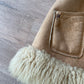 1970s Vintage Stunning Shearling Penny Lane Suede Leather Coat