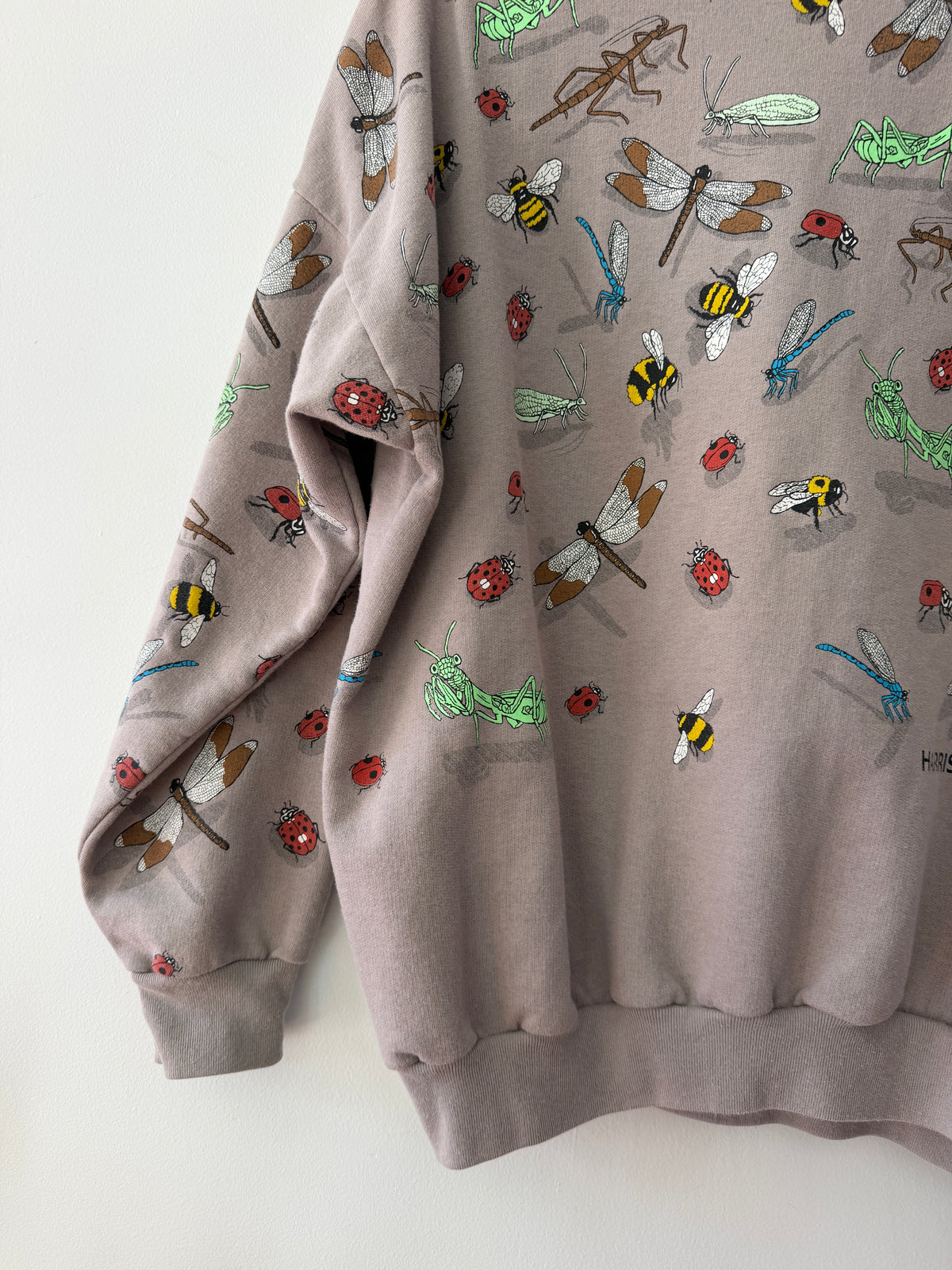 1990s Vintage Glow in the Dark Insect Bugs Crewneck from Harrisville, MI