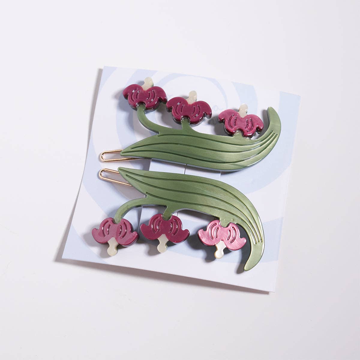 Bleeding Heart Barrette Set | Winona Irene
