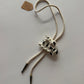 1990s Vintage Cows in the Pasture Bolo Tie Necklace