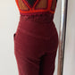 1970s Vintage Soft Brick Red Corduroy Pants by "Rhythm and Blues" - 26"