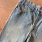 1970s Vintage Orange Tab Light Wash Levi's Jeans - 34" x 34"