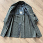 1960s Vintage Gray Harris Tweed Scottish Wool Coat