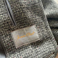 1960s Vintage Gray Harris Tweed Scottish Wool Coat