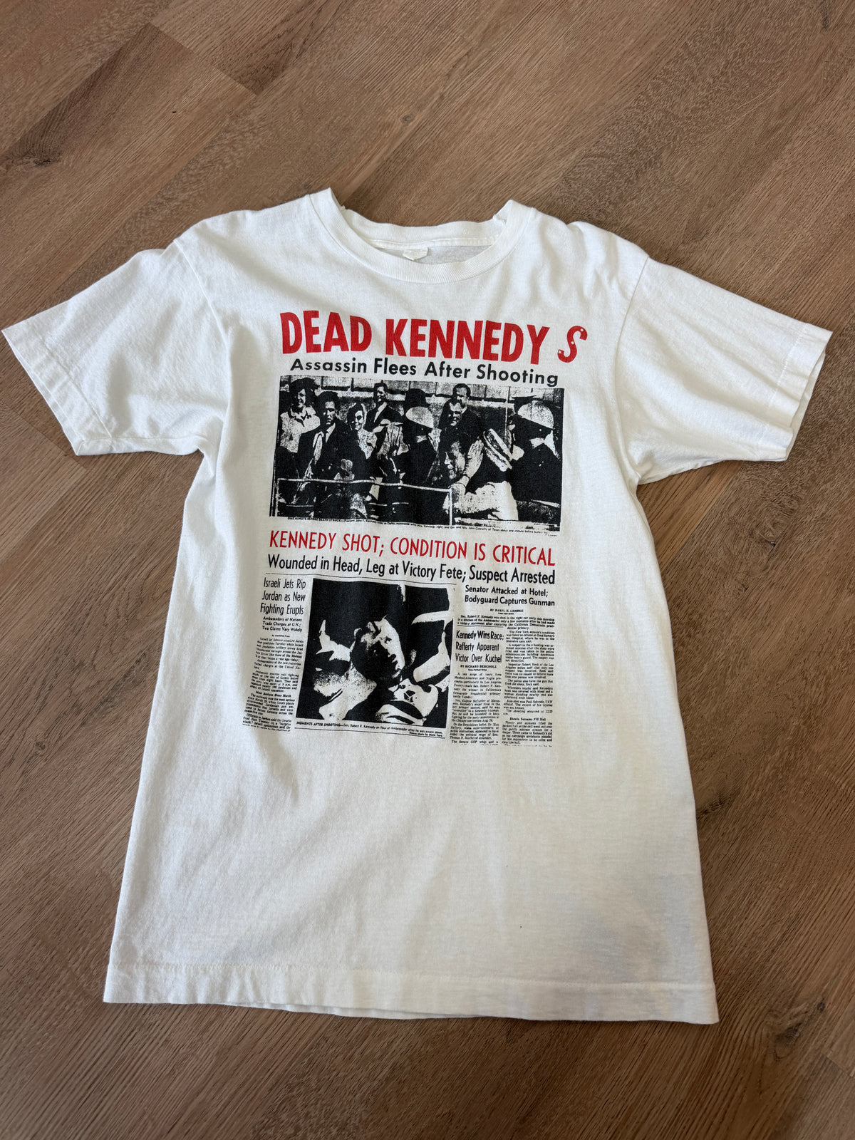 1980s Vintage Dead Kennedys Double Assassin T-shirt
