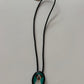 1990s Vintage Jack Russell Dog Bolo Tie Necklace