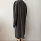 1960s Vintage Gray Harris Tweed Scottish Wool Coat