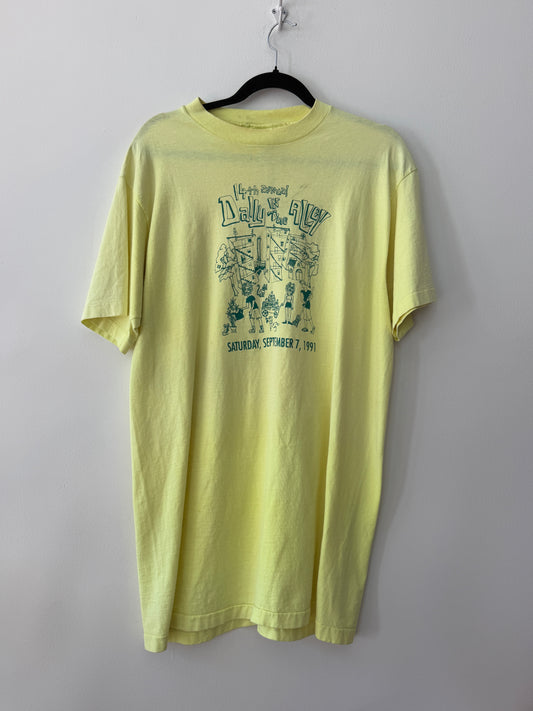 1991 Vintage Dally in the Alley Detroit T-shirt
