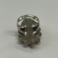 1970s Vintage Mother of Pearl Leaf Southwest Ring - Size 6.5