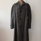 1960s Vintage Gray Harris Tweed Scottish Wool Coat