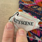 1970's Vintage Paisley Belted Shift Dress Made in USA by City Scene Plus VOLUP