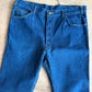 1970s Vintage Orange Tab Dark Wash 481 Levi's for Men Denim Jeans