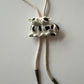 1990s Vintage Cows in the Pasture Bolo Tie Necklace