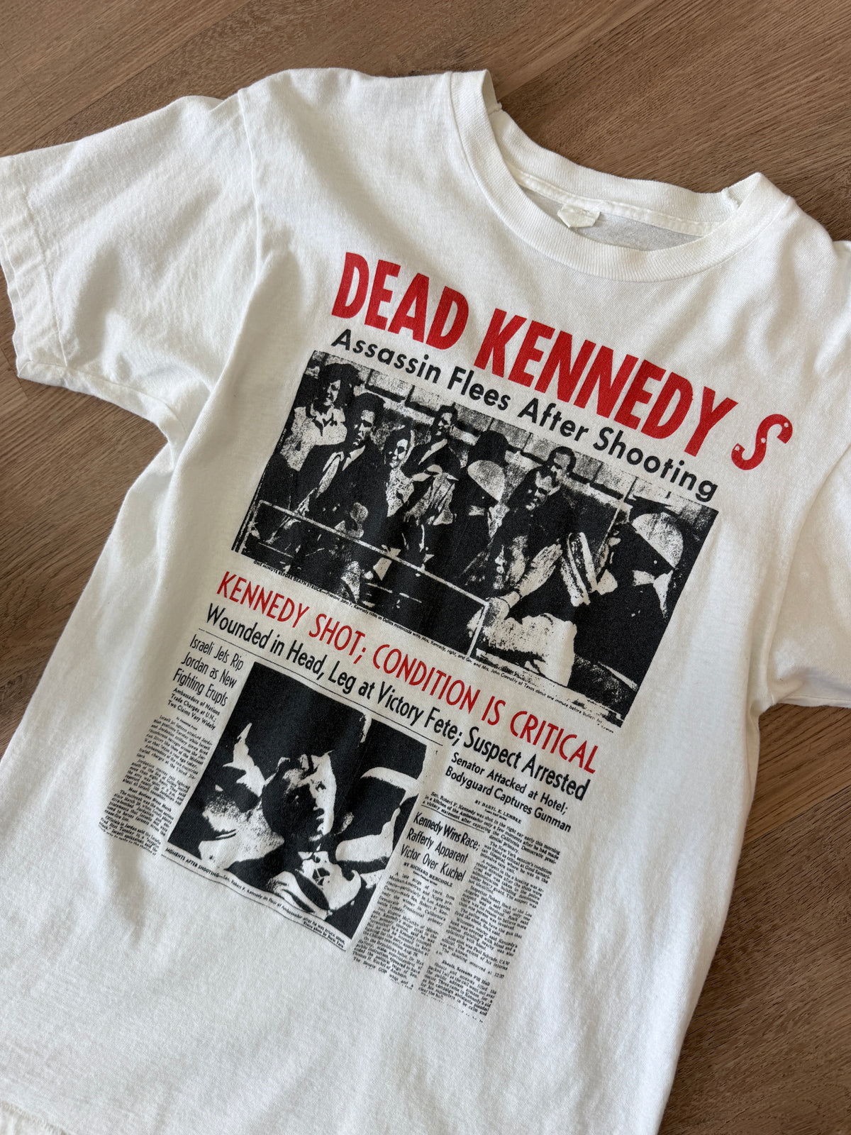 1980s Vintage Dead Kennedys Double Assassin T-shirt