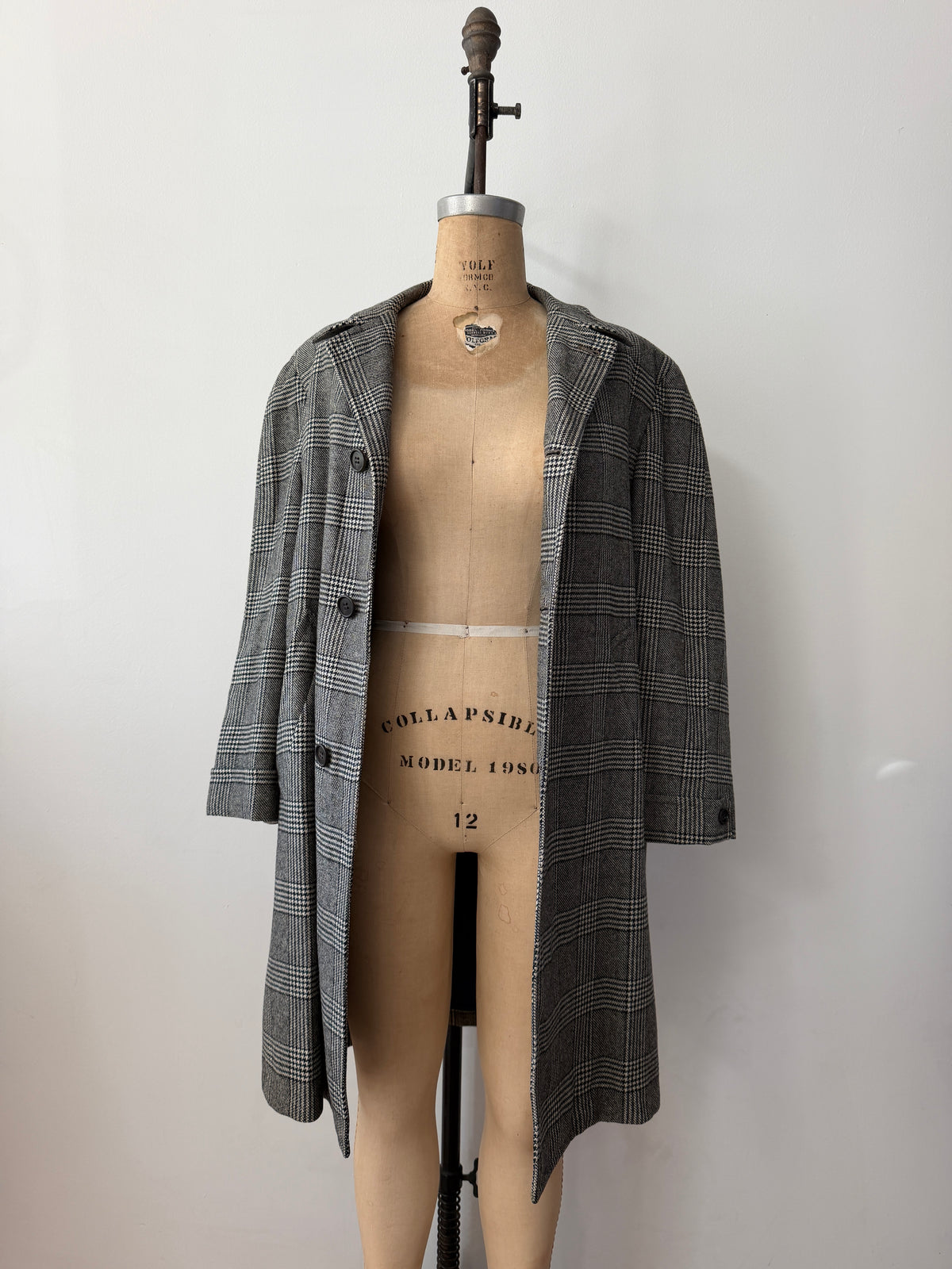 1960s Wool Harris Tweed Dress Jacket