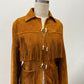 1970's Stunning Suede Fringe Jacket