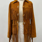 1970's Stunning Suede Fringe Jacket