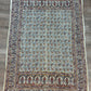 1970s Vintage Indian Cotton Hand Block Printed Uncut Fabric Yardage - 80" x 92" (#10)