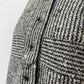 1950s Vintage Grey Wool Bouclé Tweed Cropped Jacket