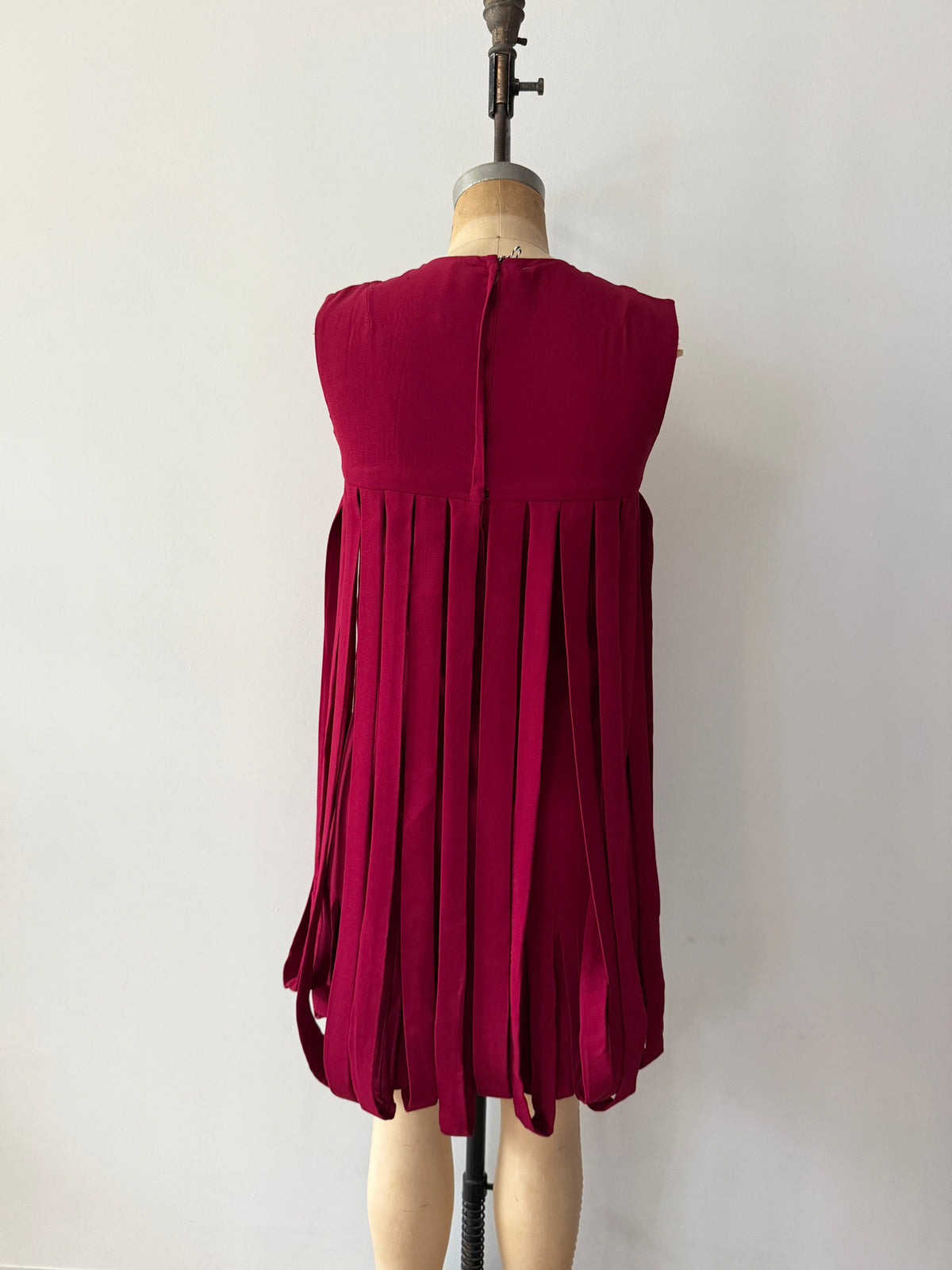 1960s Vintage Handmade Epic Car Wash Dress Recreation of 60s Pierre Cardin Dance Dress